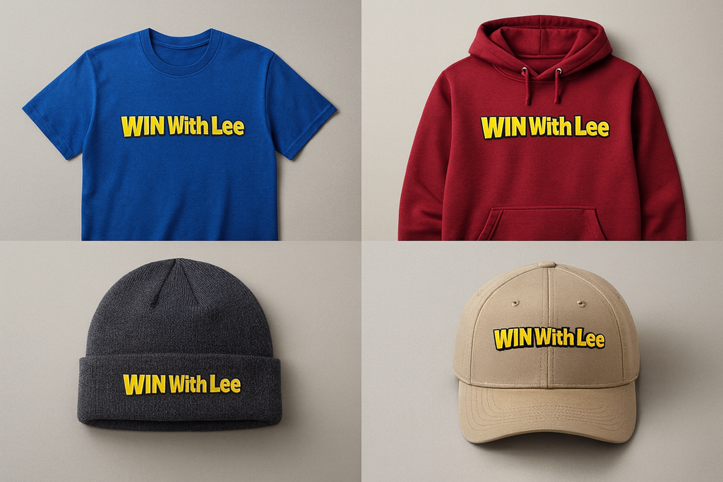 WIN With Lee Merchandise
