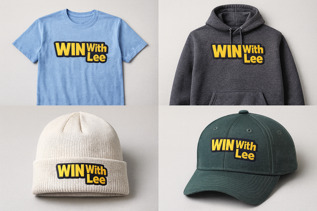 WIN With Lee Merchandise